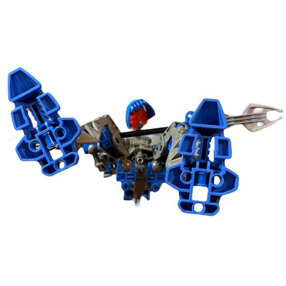 Vintage LEGO BIONICLE Rahkshi Guurahk Blue Orange 8590 Canister DAMAGE No Book - Picture 6 of 11